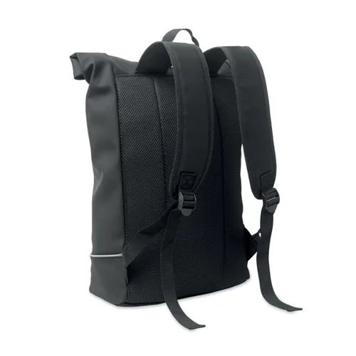 LAPTOSA 15 colos laptop PU hátizsák Fekete 