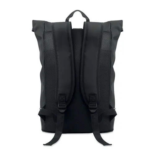 LAPTOSA 15 colos laptop PU hátizsák Fekete 