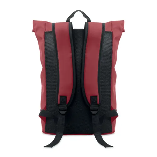 LAPTOSA 15 colos laptop PU hátizsák Bordó 