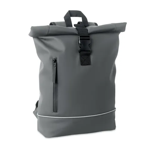 LAPTOSA 15 colos laptop PU hátizsák Kőszürke 