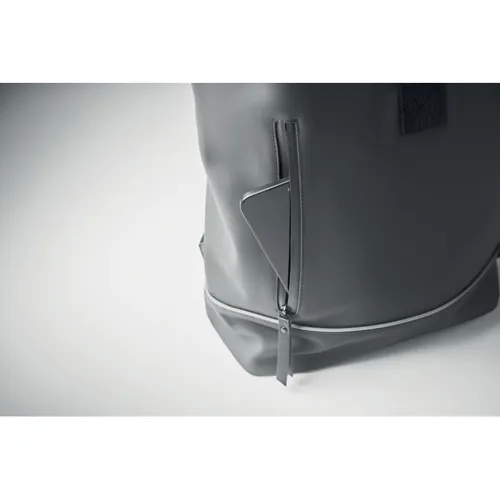 LAPTOSA 15 colos laptop PU hátizsák Kőszürke 