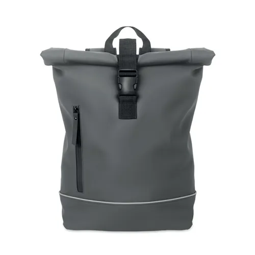 LAPTOSA 15 colos laptop PU hátizsák Kőszürke 