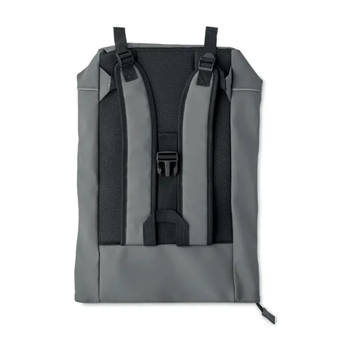 LAPTOSA 15 colos laptop PU hátizsák Kőszürke 