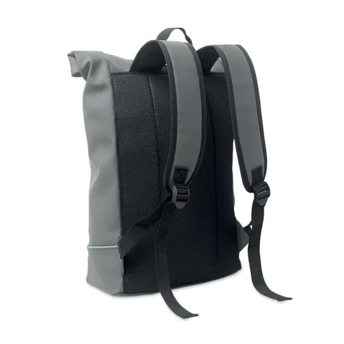 LAPTOSA 15 colos laptop PU hátizsák Kőszürke 