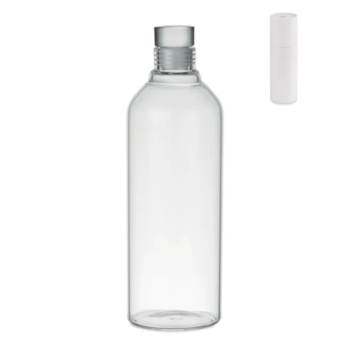 LARGE LOU Boroszilikát palack 1 l Atlatszo 