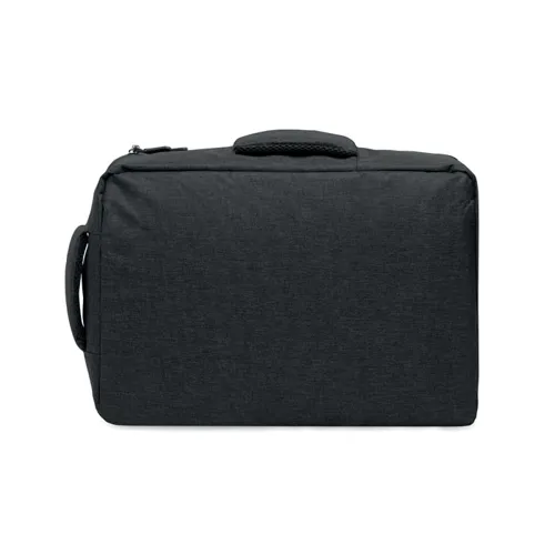 LAUGAR Vékony 15colos laptop hátizsák Fekete 