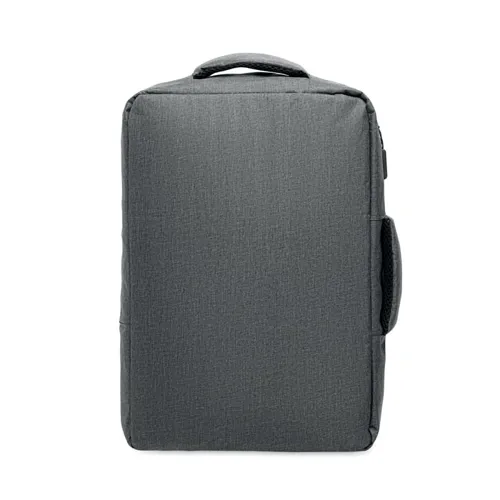 LAUGAR Vékony 15colos laptop hátizsák Kőszürke 