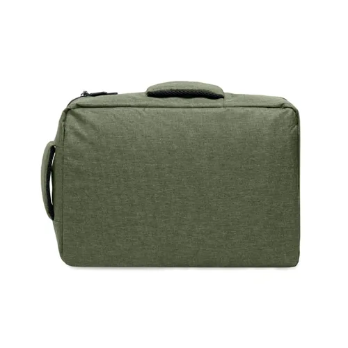 LAUGAR Vékony 15colos laptop hátizsák Katona Zöld 