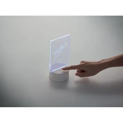 LEDMEMO Világító LED jegyzettábla Fehér 