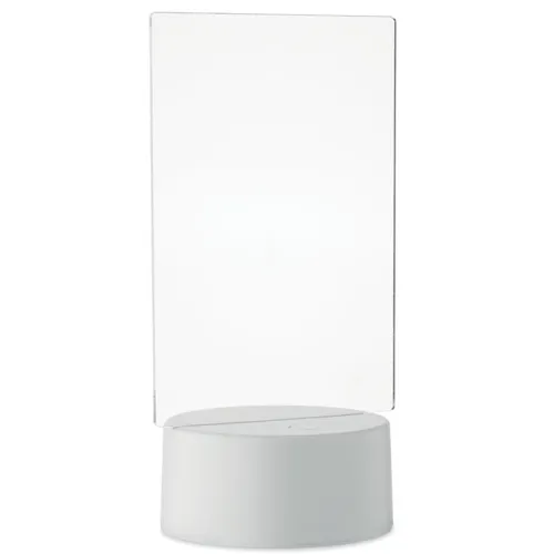 LEDMEMO Világító LED jegyzettábla Fehér 