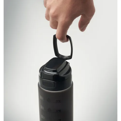 LEVEL RPET sportkulacs 1 liter Fekete 