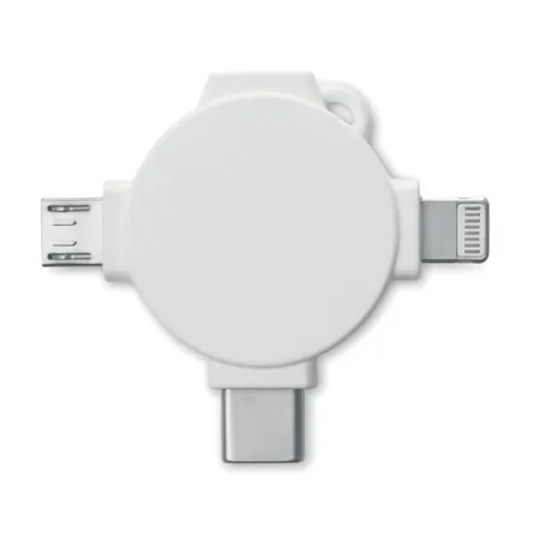 LIGO CABLE 3 az 1-ben kábel adapter Fehér 