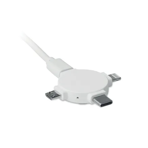 LIGO CABLE 3 az 1-ben kábel adapter Fehér 