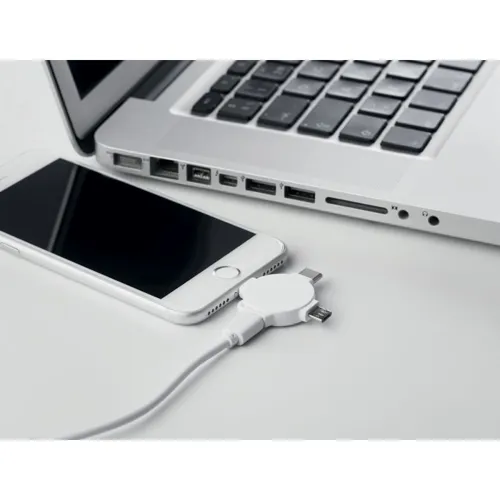 LIGO CABLE 3 az 1-ben kábel adapter Fehér 