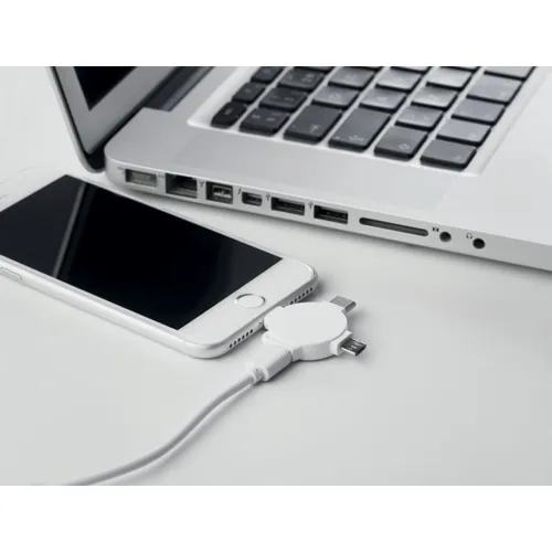 LIGO CABLE 3 az 1-ben kábel adapter Fehér 