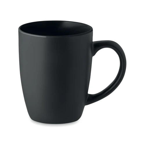 LIM Kétszínű kerámia bögre 290 ml Fekete 