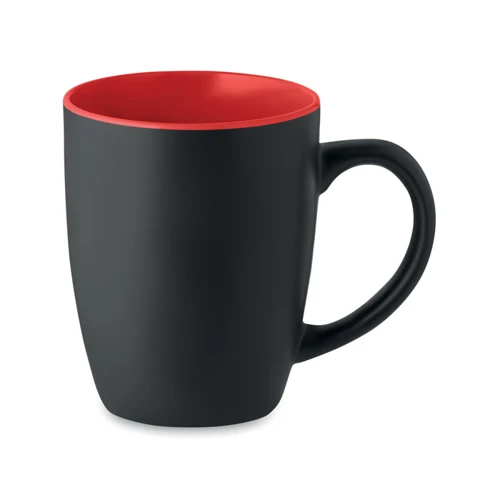 LIM Kétszínű kerámia bögre 290 ml Piros 