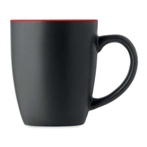LIM Kétszínű kerámia bögre 290 ml Piros 