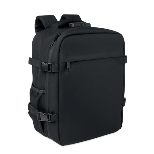 LOCK&GO 15col RPET hátizsák zárral 20l Fekete 