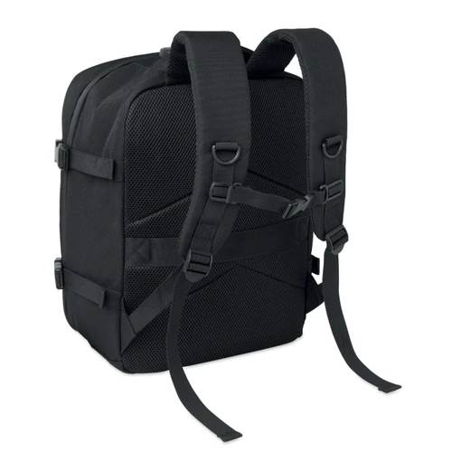LOCK&GO 15col RPET hátizsák zárral 20l Fekete 
