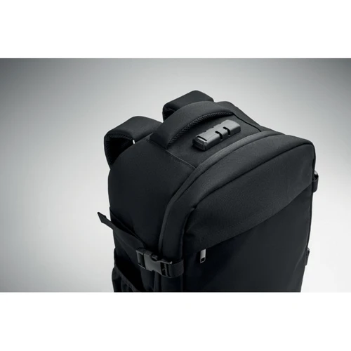 LOCK&GO 15col RPET hátizsák zárral 20l Fekete 