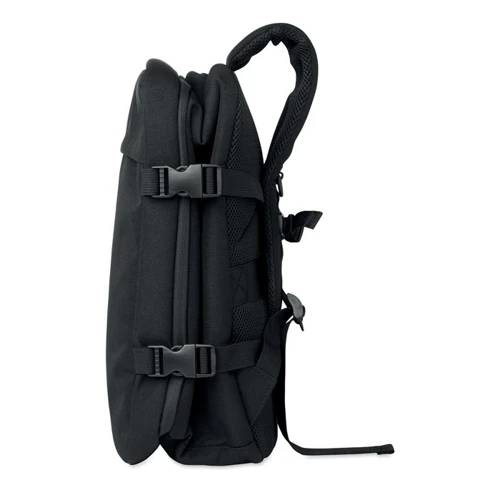LOCK&GO 15col RPET hátizsák zárral 20l Fekete 