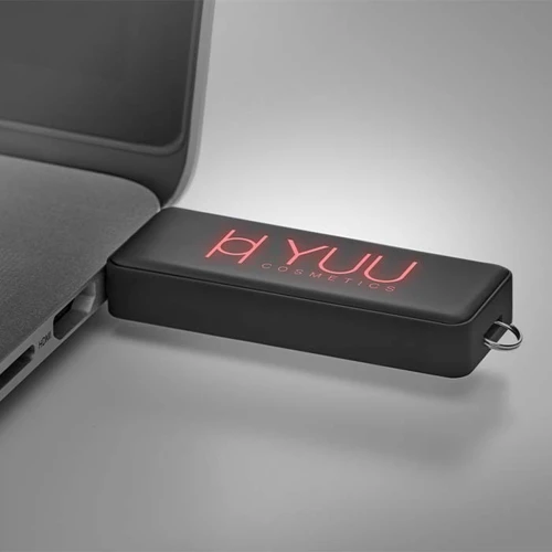 Logó-megvilágított USB pendrive 1-64GB.  
