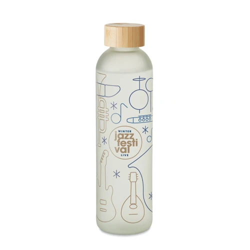LOM 650ml szublimációs üvegpalack Áttetsző Fehér 