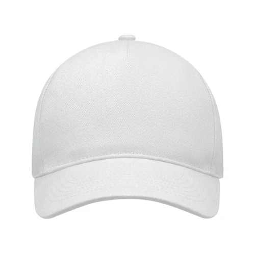 LONG BEACH SINGA 5 panel baseball sapka 260g/m² Fehér 