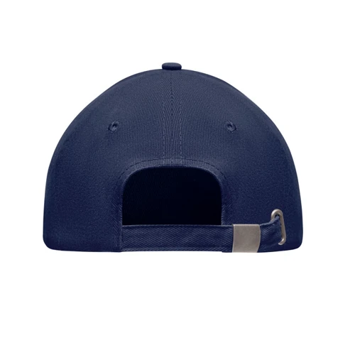 LONG BEACH SINGA 5 panel baseball sapka 260g/m² Francia Tengerészkék 