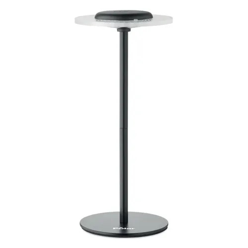 LOUNGE Újratölthető vas asztali lámpa Fekete 