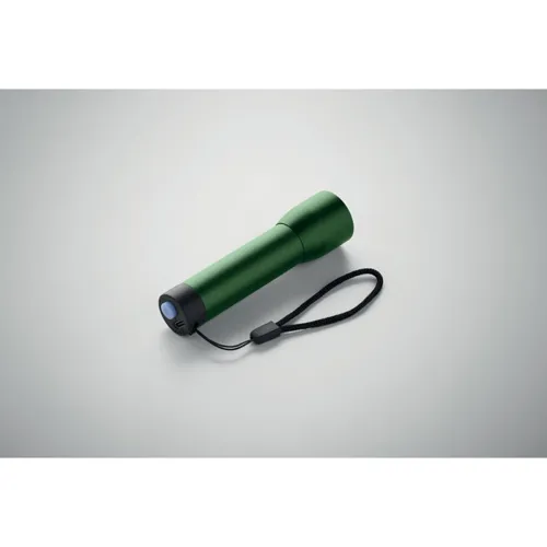 LUMEZO Alumínium újratölth. zseblámpa Sötétzöld 