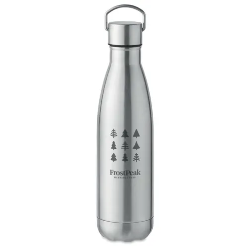 MANOA Duplafalú palack 500 ml Matt Ezüst 