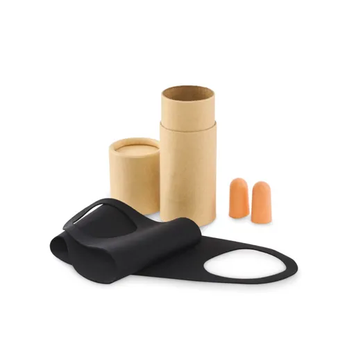 MASKSET Útiszett papírhenger dobozban Bézs 