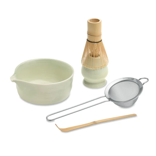 MATCHY 5 részes matcha készlet Mentazöld 