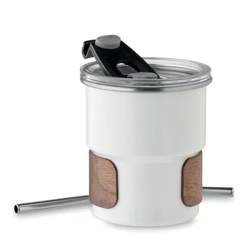 MATE Szimplafalú pohár 260 ml Fehér 