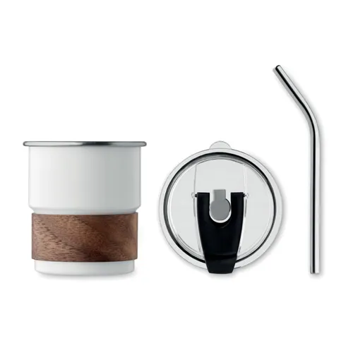 MATE Szimplafalú pohár 260 ml Fehér 