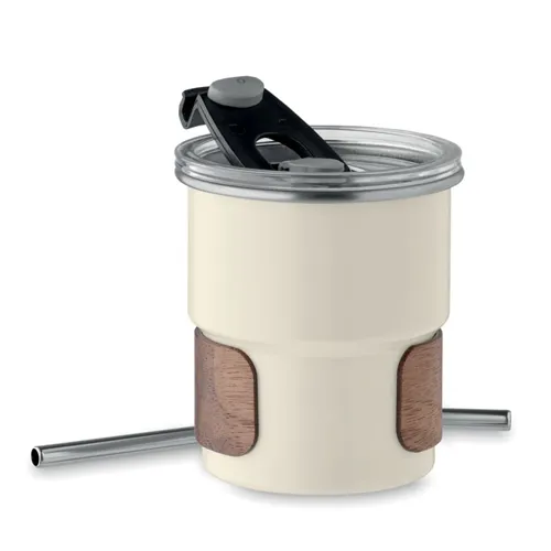 MATE Szimplafalú pohár 260 ml Bézs 