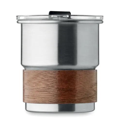 MATE Szimplafalú pohár 260 ml Matt Ezüst 