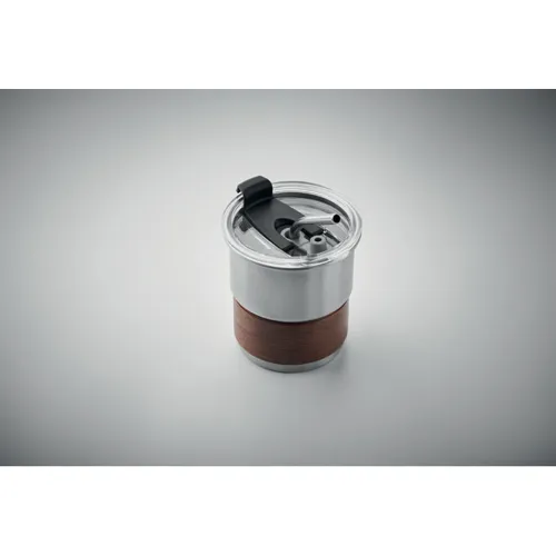 MATE Szimplafalú pohár 260 ml Matt Ezüst 