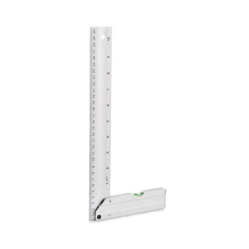 MEJURE Alum. vízmérték vonalzó 30 cm Ezüst 
