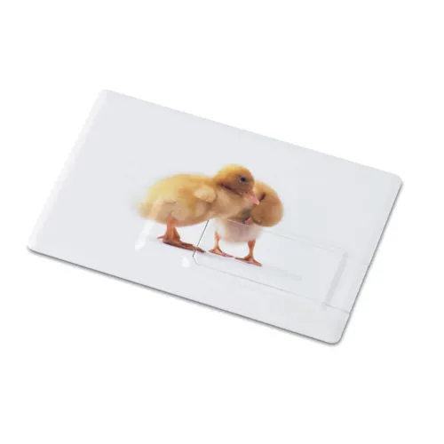 MEMORAMA Creditcard. USB flash 16GB Fehér 