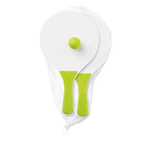 MINI MATCH Kicsi strandtenisz szett Lime 