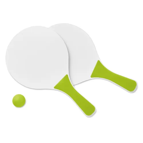 MINI MATCH Kicsi strandtenisz szett Lime 