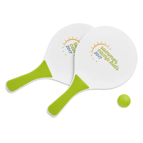 MINI MATCH Kicsi strandtenisz szett Lime 