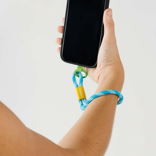 Mix & Play színes, zsinóros telefontartó csuklópánt  