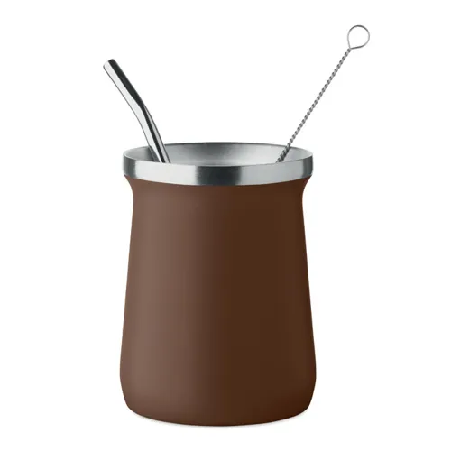 MIYERBA Yerba mate tea pohár Barna 
