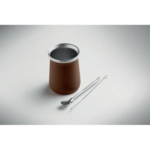 MIYERBA Yerba mate tea pohár Barna 