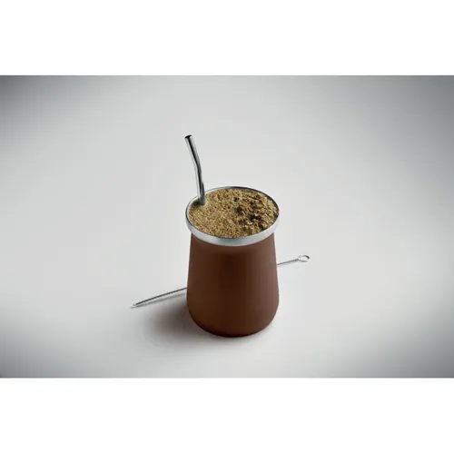 MIYERBA Yerba mate tea pohár Barna 