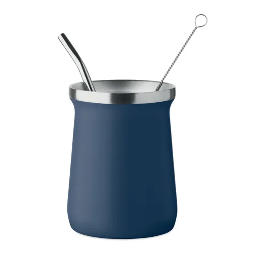 MIYERBA Yerba mate tea pohár sötétkék 